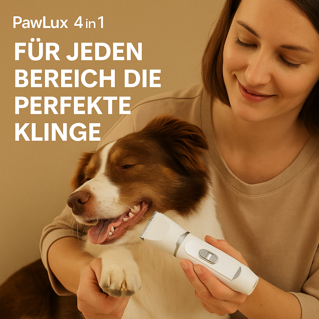 PawLux 4in1 – Das Profi-Pflegeset für Haustiere