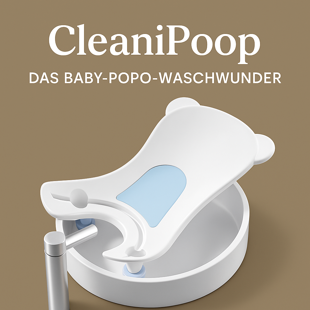 CleaniPoop – Das Baby-Popo-Waschwunder