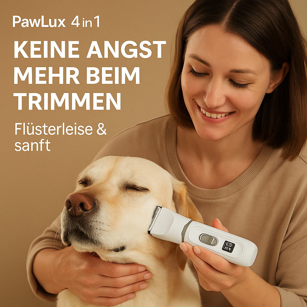 PawLux 4in1 – Das Profi-Pflegeset für Haustiere