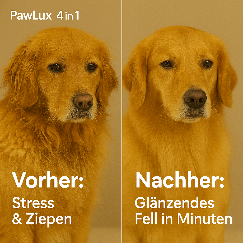 PawLux 4in1 – Das Profi-Pflegeset für Haustiere