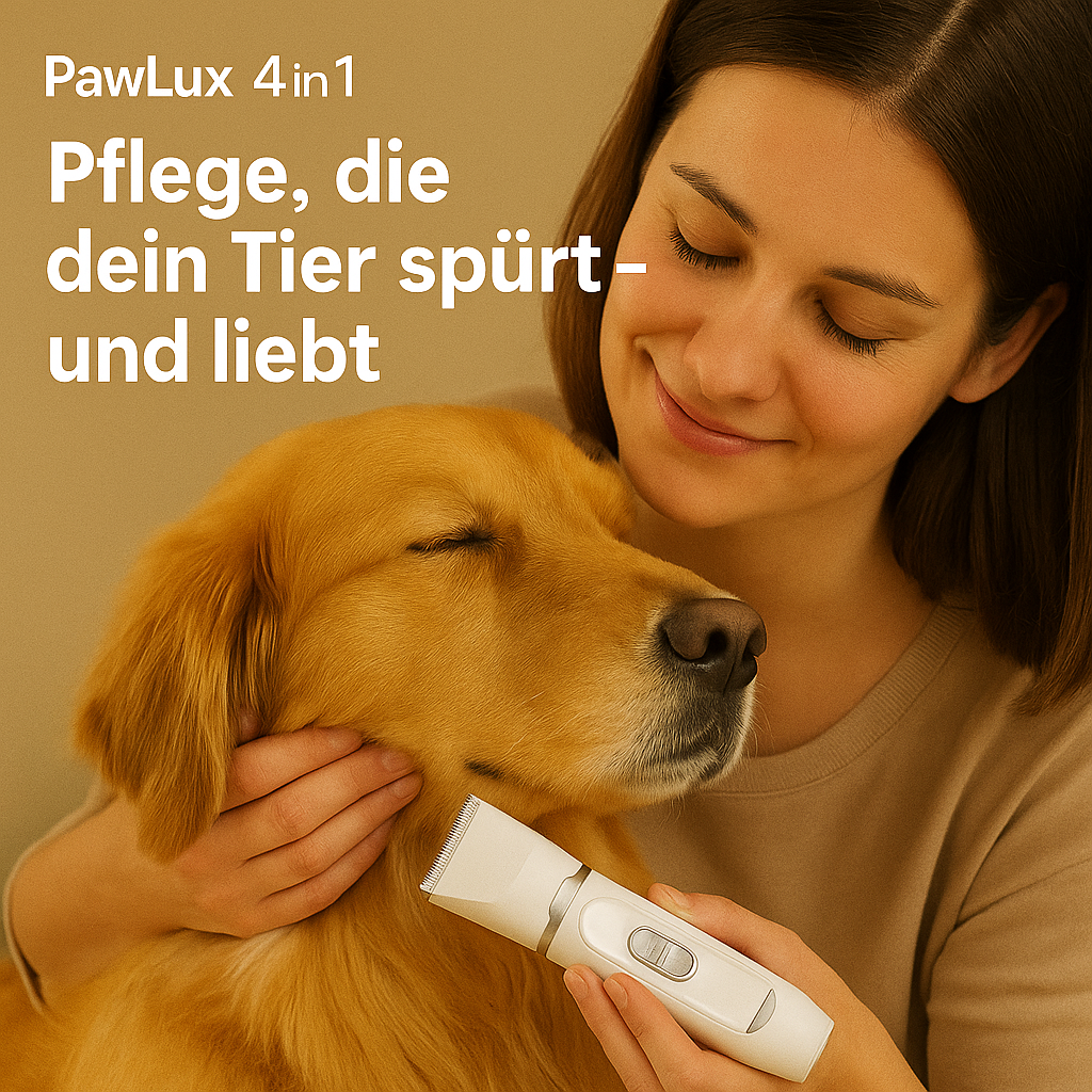 PawLux 4in1 – Das Profi-Pflegeset für Haustiere