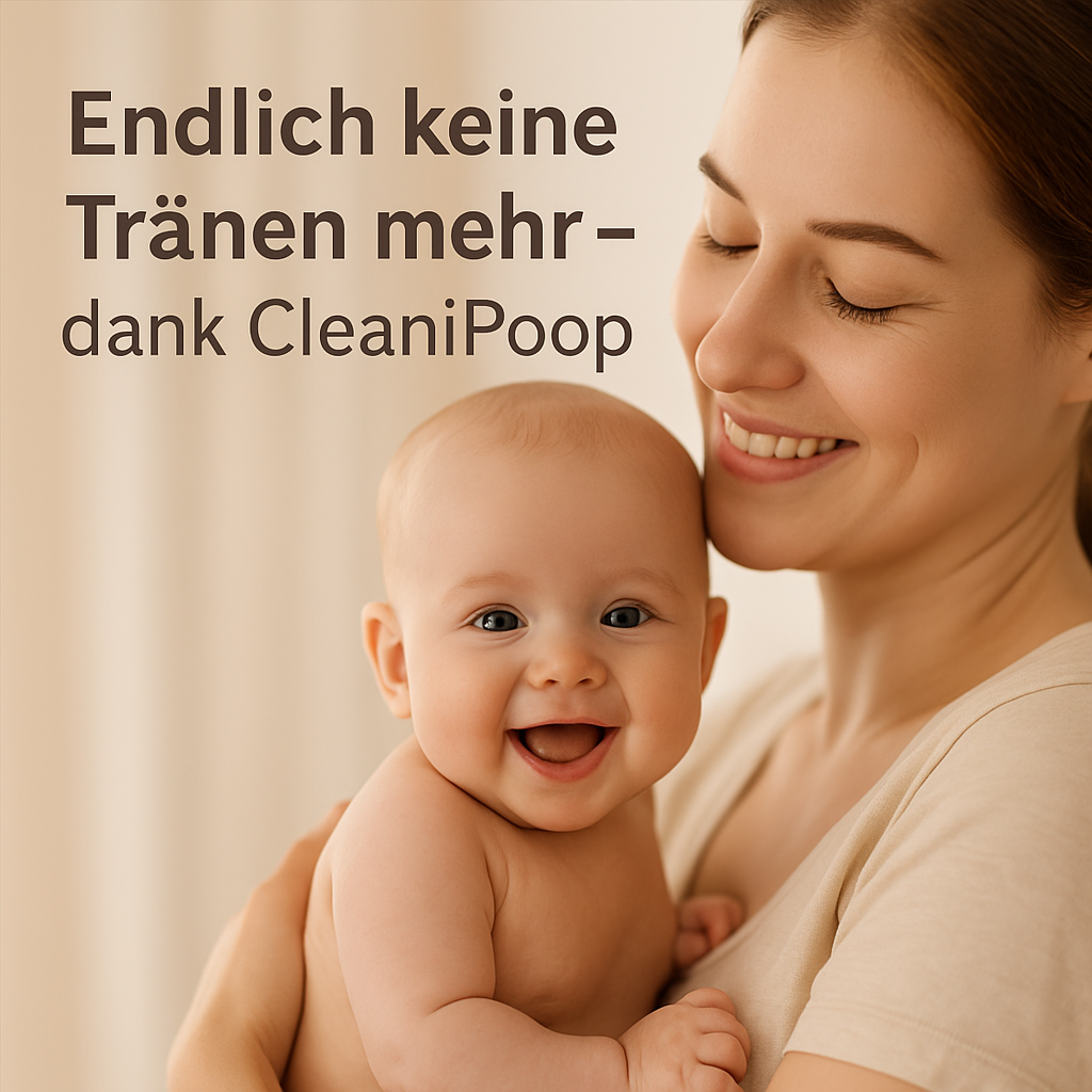 CleaniPoop – Das Baby-Popo-Waschwunder