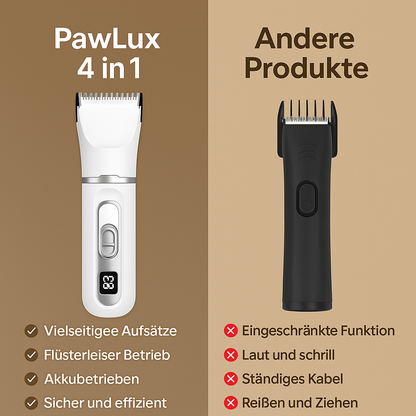 PawLux 4in1 – Das Profi-Pflegeset für Haustiere